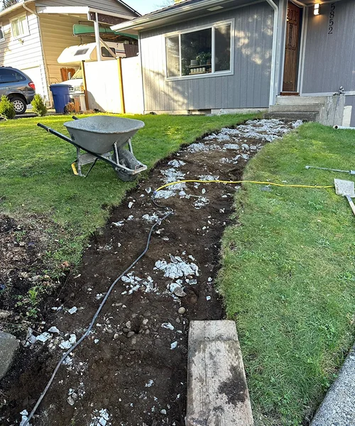 Retaining Wall, Steps, Paver Patio & Walkway in Edmonds 